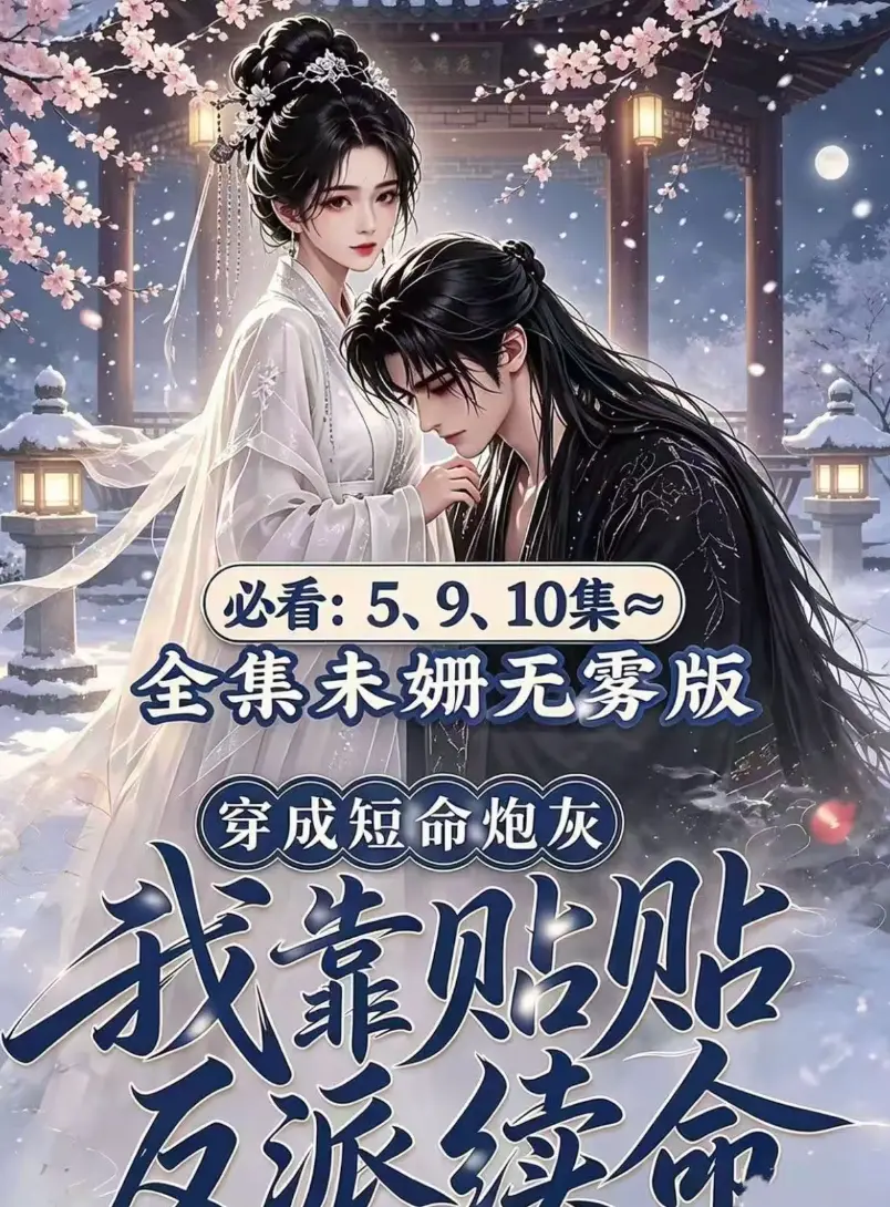 AI漫剧黄果版《穿成短命炮灰，我靠贴贴反派续命》未删减全集完整版免费看无雾_穿书炮灰抱对腿，反派怀里好续命——《穿成短命炮灰，我靠贴贴反派续命》最新去雾版完整全集百度迅雷网盘免费分享_vs影视